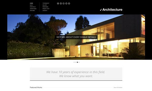 Inspiring Architecture And Construction WordPress Themes