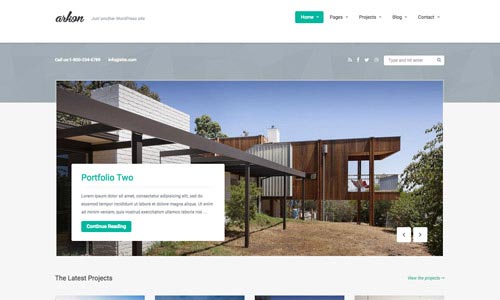 Inspiring Architecture And Construction WordPress Themes