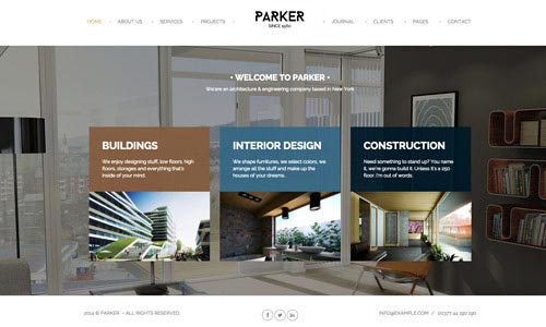 Inspiring Architecture And Construction WordPress Themes