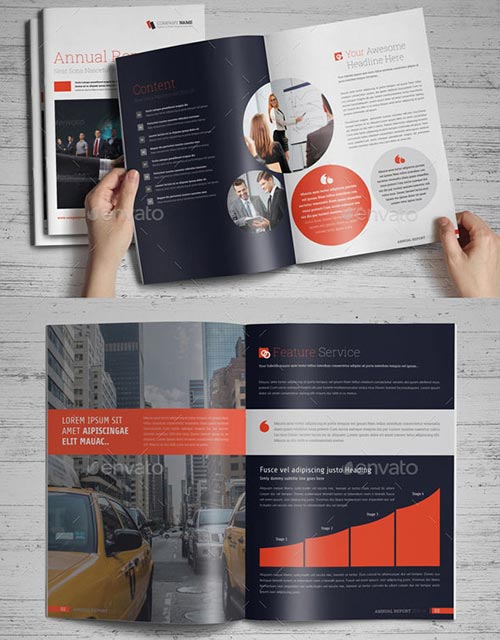 PSD & InDesign Brochure Templates