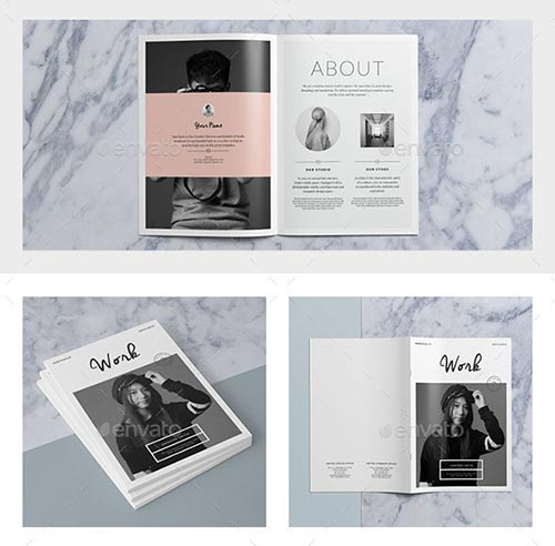 PSD & InDesign Brochure Templates
