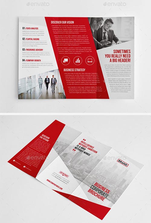 PSD & InDesign Brochure Templates