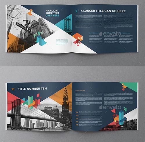 PSD & InDesign Brochure Templates
