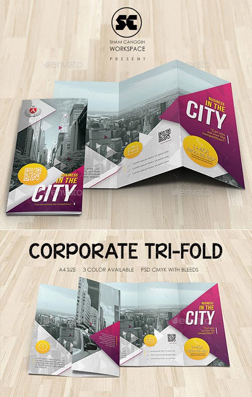 PSD & InDesign Brochure Templates