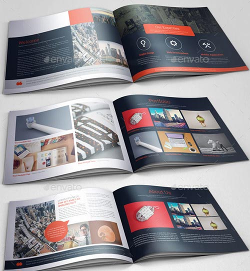 PSD & InDesign Brochure Templates