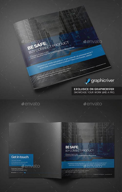 PSD & InDesign Brochure Templates