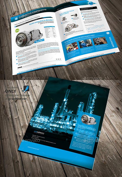 PSD & InDesign Brochure Templates
