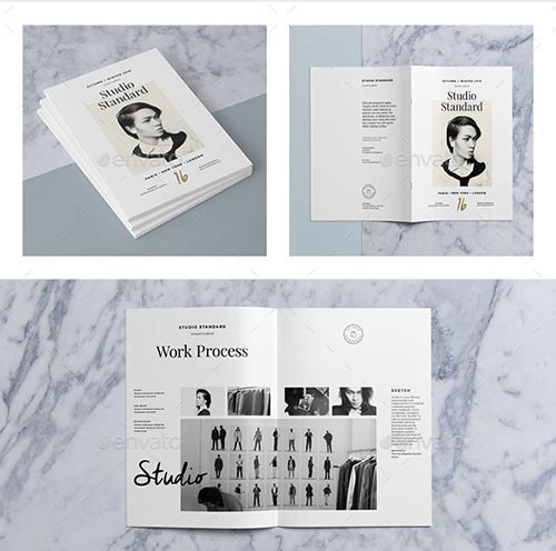 PSD & InDesign Brochure Templates