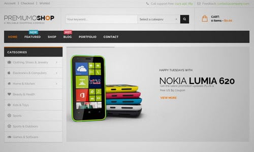 WooCommerce WordPress Themes 2015