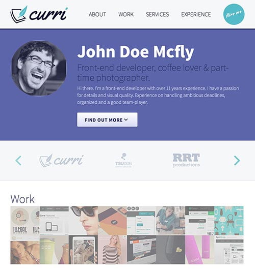 Attractive Online Resume Templates