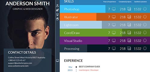 Attractive Online Resume Templates