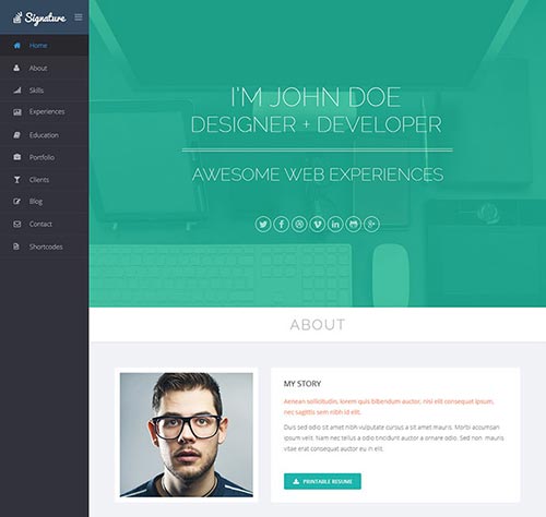 Attractive Online Resume Templates