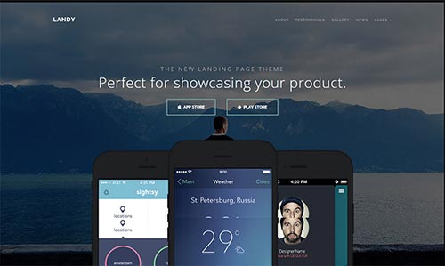 Premium Landing Page WordPress Themes