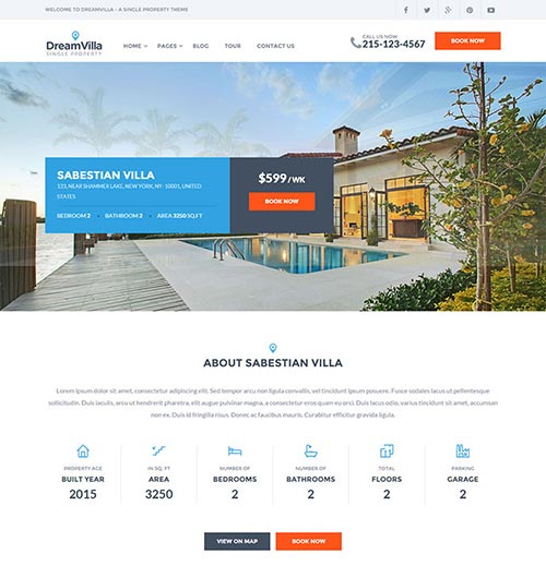 Beautiful Real Estate WordPress Themes
