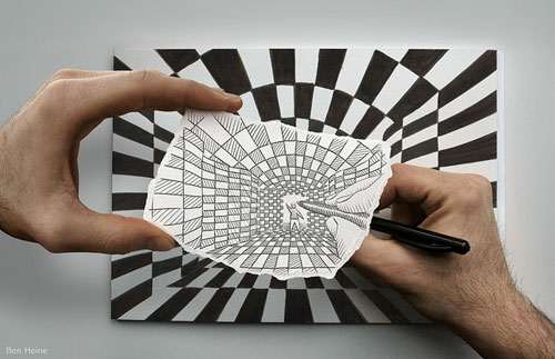 Astonishing Pencil vs Camera by Ben Heine