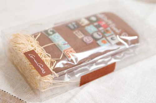 iPhone Cookies by Japanese Green Gables Sweets & Cafe