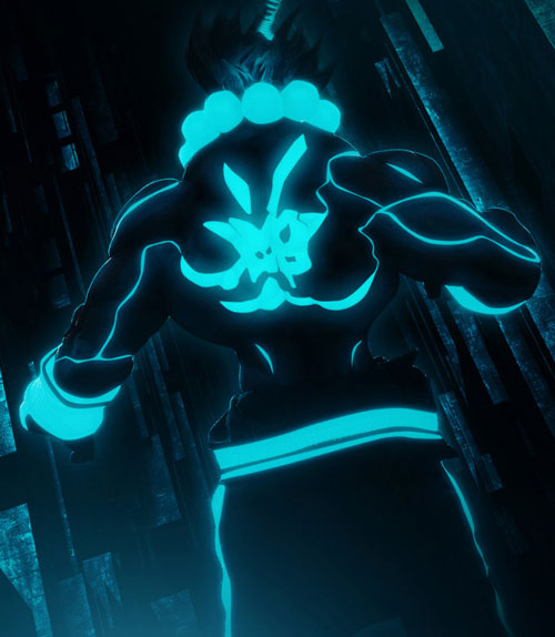 Street Fighter Characters Gets TRON-Inspired