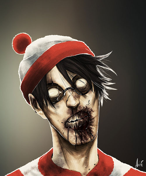 Andre De Freitas Zombie Portraits