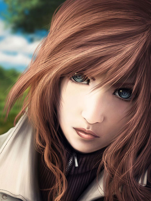 Cierseruwal Realistic Anime Portraits