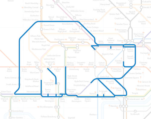 Animals on the Underground
