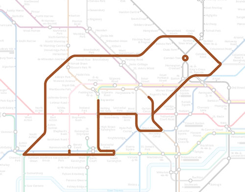 Animals on the Underground