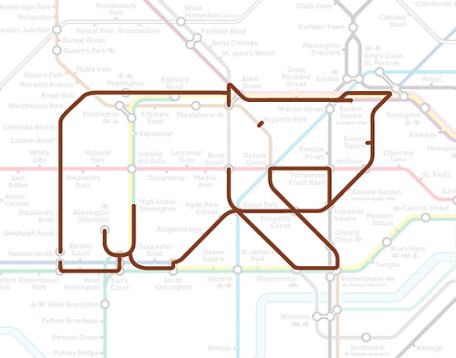 Animals on the Underground