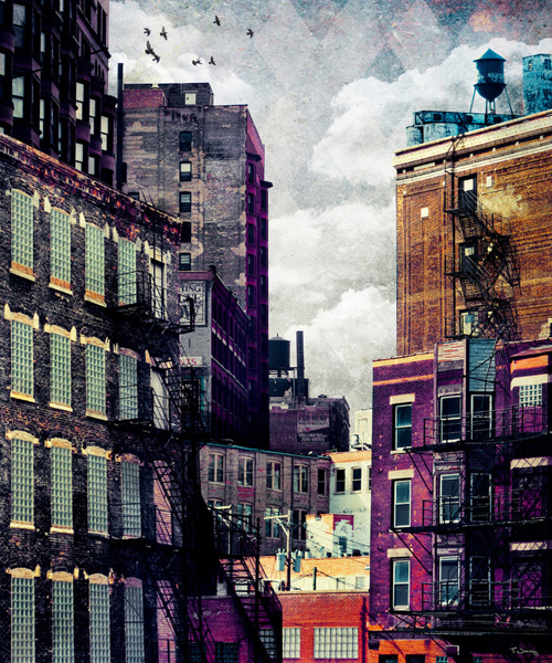 Colorful City Portraits by Tim Jarosz - DzineWatch