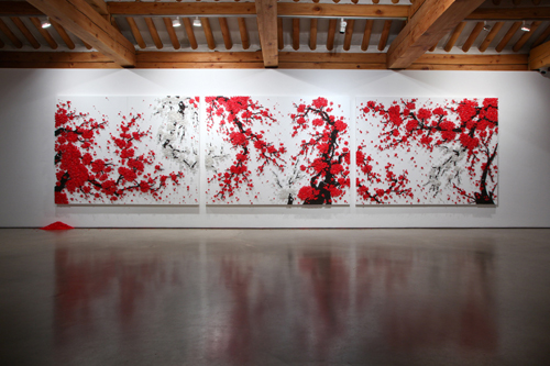 Amazing Wall Installations by Ran Hwang