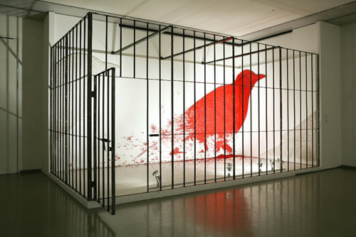 Amazing Wall Installations by Ran Hwang