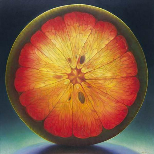 Oil Paintings of Fruit by Dennis Wojtkiewicz
