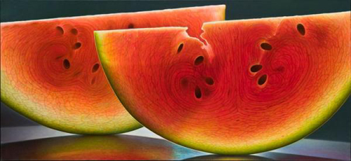 Oil Paintings of Fruit by Dennis Wojtkiewicz