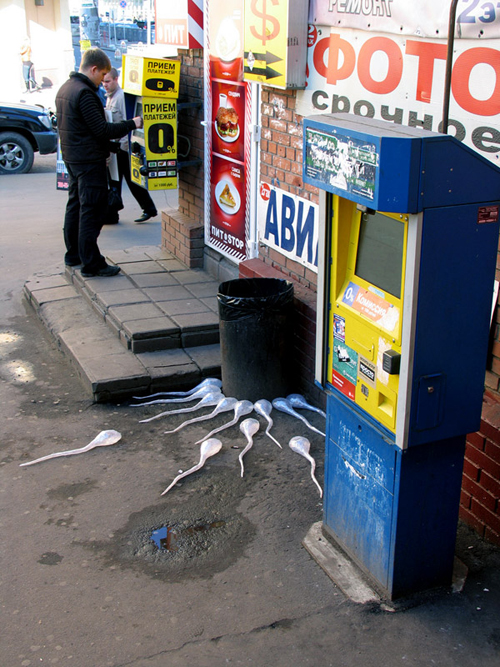 Stunning-Street Art by Mark Jenkins