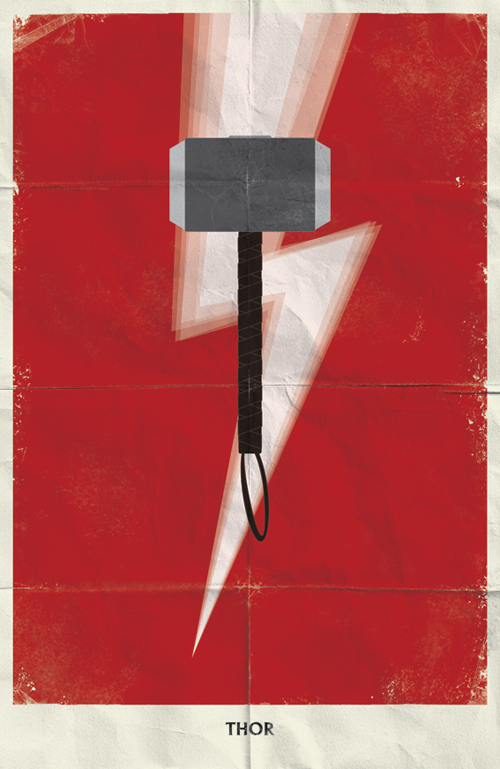 Marvel Minimalist Posters by Marko Manev