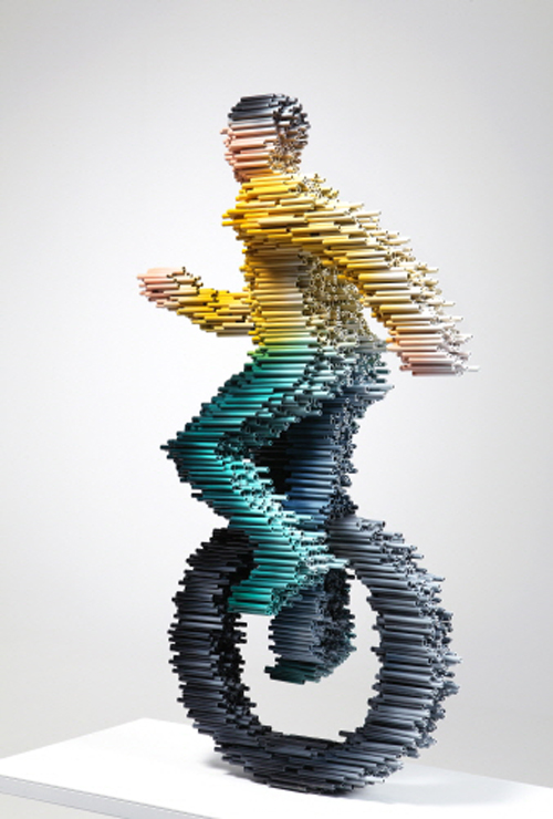 PVC Pipe Sculptures by Kang Duck-Bong