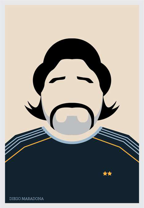 Celebrity Minimal Poster by Ali Jabbar