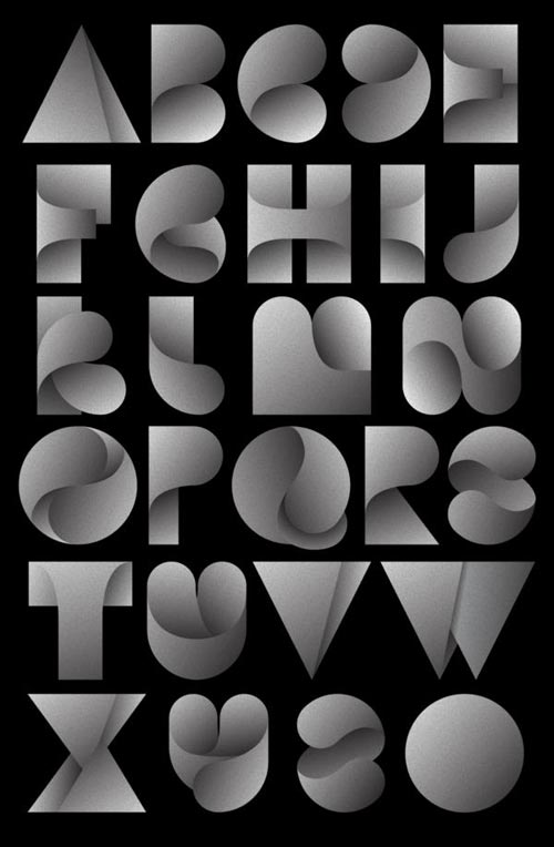 Beautiful Typography by Jordan Metcalf