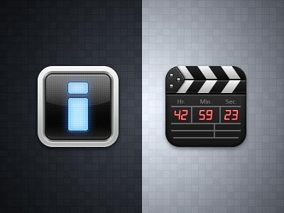 iPhone iPad Icons Design
