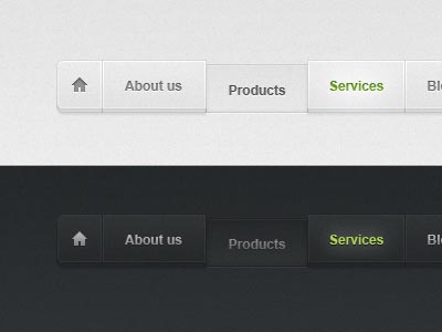 20 Beautiful Web Page Menu Design - DzineWatch