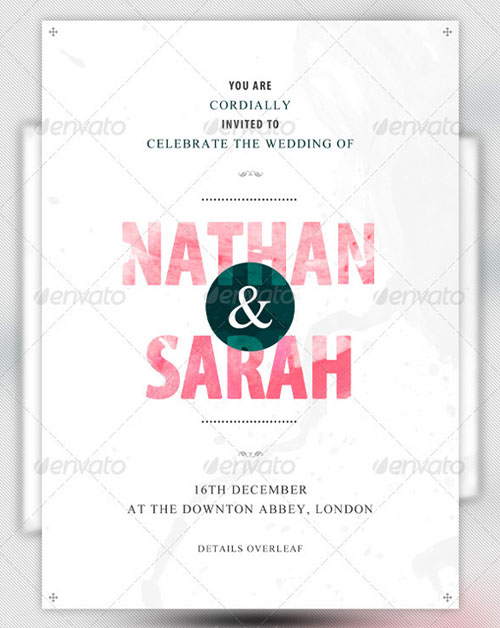 Wedding Invitation Templates Designs