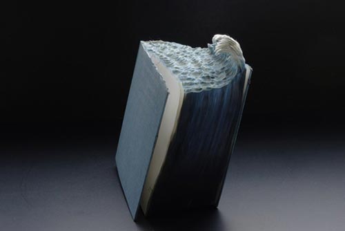 Stunning Carved Book Sculptures by Guy Laramee