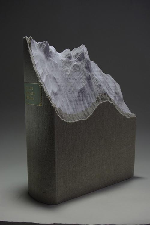 Stunning Carved Book Sculptures by Guy Laramee