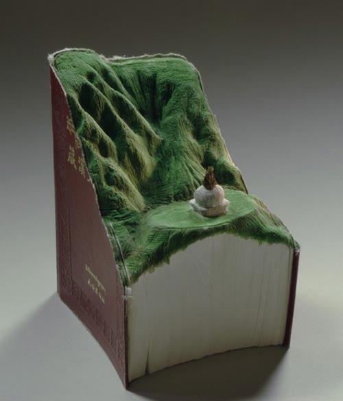 Stunning Carved Book Sculptures by Guy Laramee