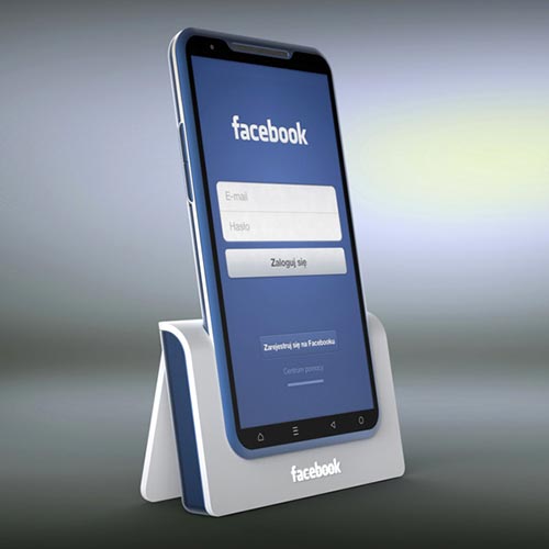 Facebook Phone Concept by Michal Bonikowski