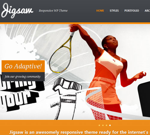 Jigsaw - Responsive WordPress Theme