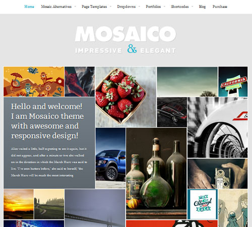 Mosaico - Unique Magazine Theme