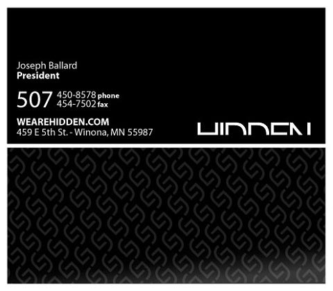 Black Business Cards