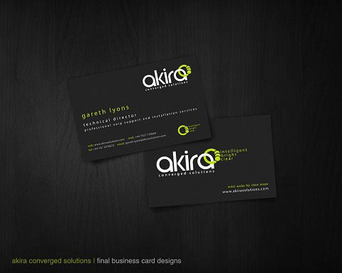 Black Business Cards