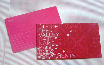 Colored Business Cards
