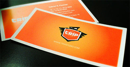 Colored Business Cards
