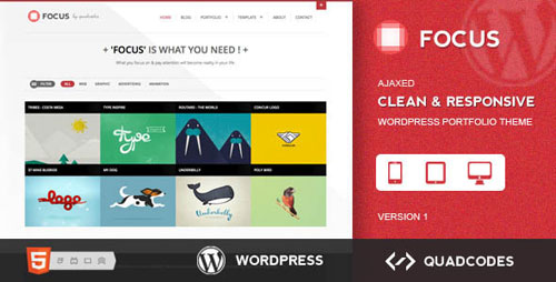 Responsive Portfolio WordPress Themes